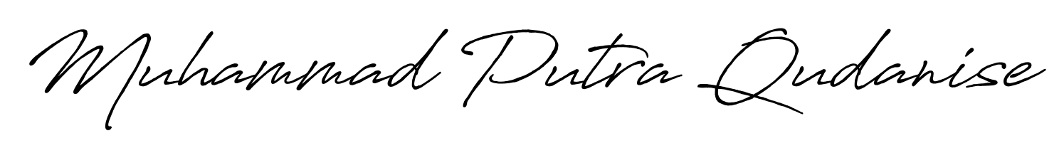 The Antro_Vectra_Bolder lettering style adds unique flourish to name Muhammad Putra Qudanise. Stand out with a custom digital autograph made in seconds. Muhammad Putra Qudanise signature style 7 images and pictures png
