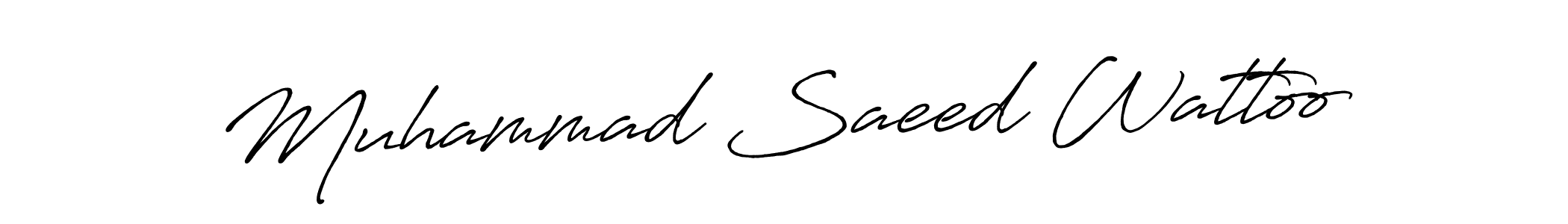 How to make Muhammad Saeed Wattoo signature? Antro_Vectra_Bolder is a professional autograph style. Create handwritten signature for Muhammad Saeed Wattoo name. Muhammad Saeed Wattoo signature style 7 images and pictures png