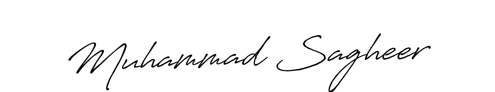 Make a beautiful signature design for name Muhammad Sagheer. Use this online signature maker to create a handwritten signature for free. Muhammad Sagheer signature style 7 images and pictures png