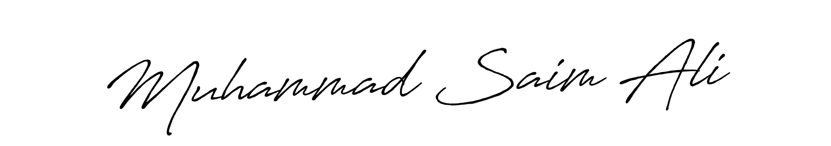 You can use this online signature creator to create a handwritten signature for the name Muhammad Saim Ali. This is the best online autograph maker. Muhammad Saim Ali signature style 7 images and pictures png