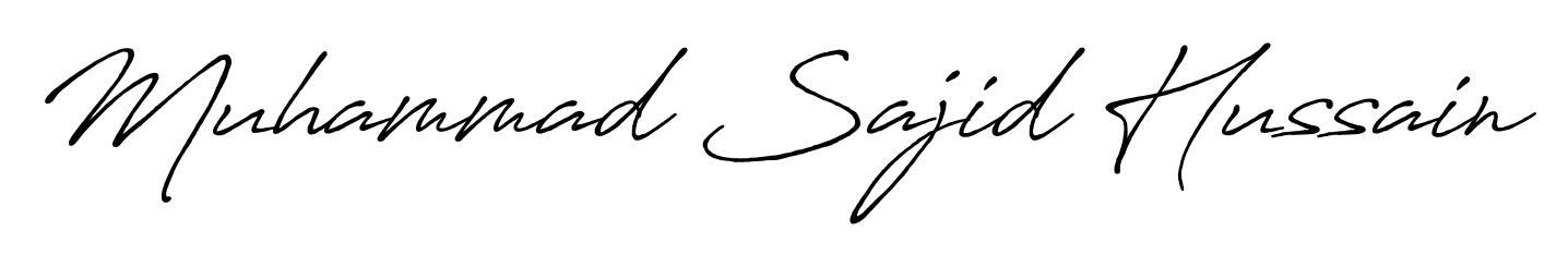 Elevate your brand with a stunning Muhammad Sajid Hussain eSignature. The Antro_Vectra_Bolder style provides a balanced, flowing aesthetic for everyday signing. Muhammad Sajid Hussain signature style 7 images and pictures png