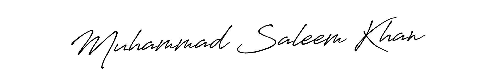 The best way (Antro_Vectra_Bolder) to make a short signature is to pick only two or three words in your name. The name Muhammad Saleem Khan include a total of six letters. For converting this name. Muhammad Saleem Khan signature style 7 images and pictures png