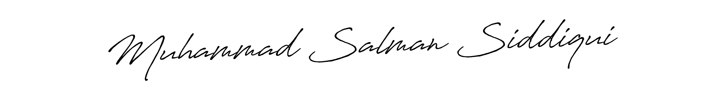 How to make Muhammad Salman Siddiqui signature? Antro_Vectra_Bolder is a professional autograph style. Create handwritten signature for Muhammad Salman Siddiqui name. Muhammad Salman Siddiqui signature style 7 images and pictures png