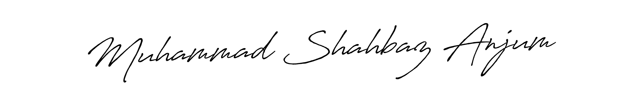 How to make Muhammad Shahbaz Anjum signature? Antro_Vectra_Bolder is a professional autograph style. Create handwritten signature for Muhammad Shahbaz Anjum name. Muhammad Shahbaz Anjum signature style 7 images and pictures png