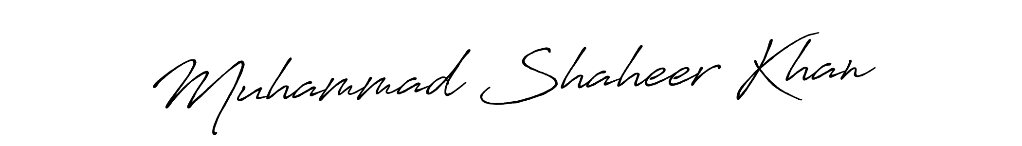 Once you've used our free online signature maker to create your best signature Antro_Vectra_Bolder style, it's time to enjoy all of the benefits that Muhammad Shaheer Khan name signing documents. Muhammad Shaheer Khan signature style 7 images and pictures png