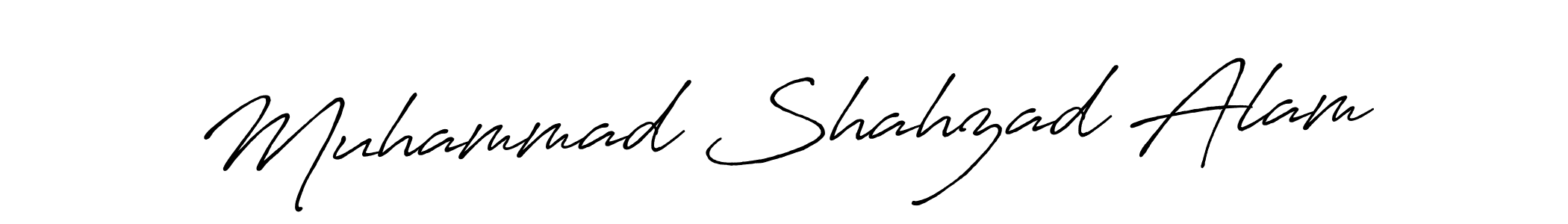 It looks lik you need a new signature style for name Muhammad Shahzad Alam. Design unique handwritten (Antro_Vectra_Bolder) signature with our free signature maker in just a few clicks. Muhammad Shahzad Alam signature style 7 images and pictures png