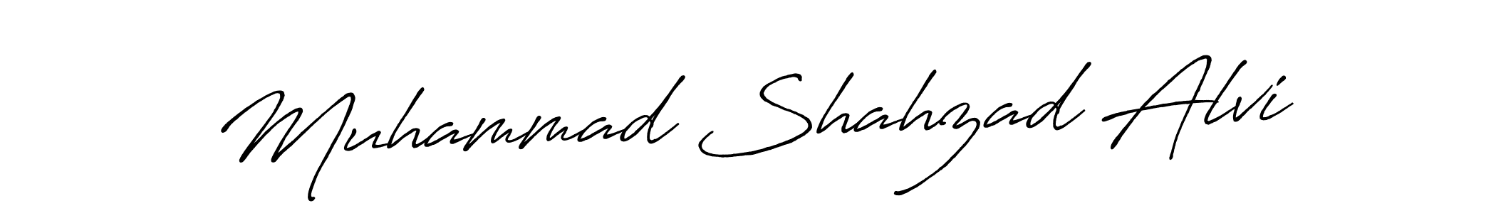 Also You can easily find your signature by using the search form. We will create Muhammad Shahzad Alvi name handwritten signature images for you free of cost using Antro_Vectra_Bolder sign style. Muhammad Shahzad Alvi signature style 7 images and pictures png