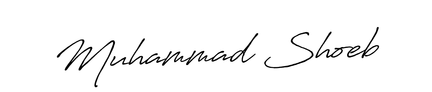 The best way (Antro_Vectra_Bolder) to make a short signature is to pick only two or three words in your name. The name Muhammad Shoeb include a total of six letters. For converting this name. Muhammad Shoeb signature style 7 images and pictures png