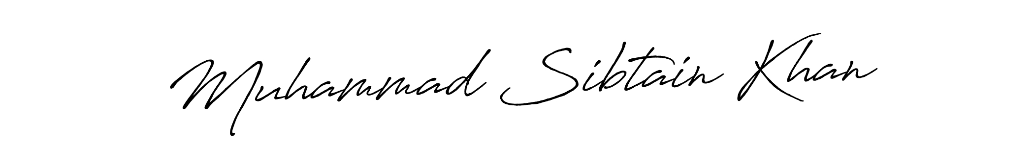 How to make Muhammad Sibtain Khan signature? Antro_Vectra_Bolder is a professional autograph style. Create handwritten signature for Muhammad Sibtain Khan name. Muhammad Sibtain Khan signature style 7 images and pictures png
