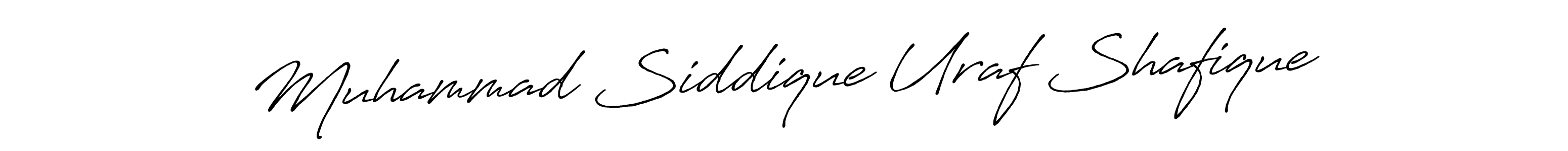 if you are searching for the best signature style for your name Muhammad Siddique Uraf Shafique. so please give up your signature search. here we have designed multiple signature styles  using Antro_Vectra_Bolder. Muhammad Siddique Uraf Shafique signature style 7 images and pictures png