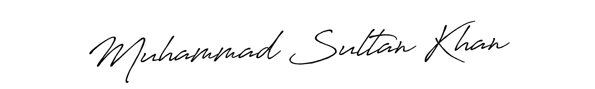 It looks lik you need a new signature style for name Muhammad Sultan Khan. Design unique handwritten (Antro_Vectra_Bolder) signature with our free signature maker in just a few clicks. Muhammad Sultan Khan signature style 7 images and pictures png