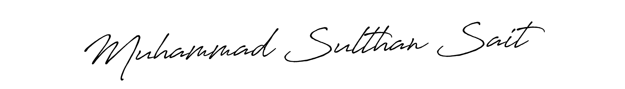 Similarly Antro_Vectra_Bolder is the best handwritten signature design. Signature creator online .You can use it as an online autograph creator for name Muhammad Sulthan Sait. Muhammad Sulthan Sait signature style 7 images and pictures png