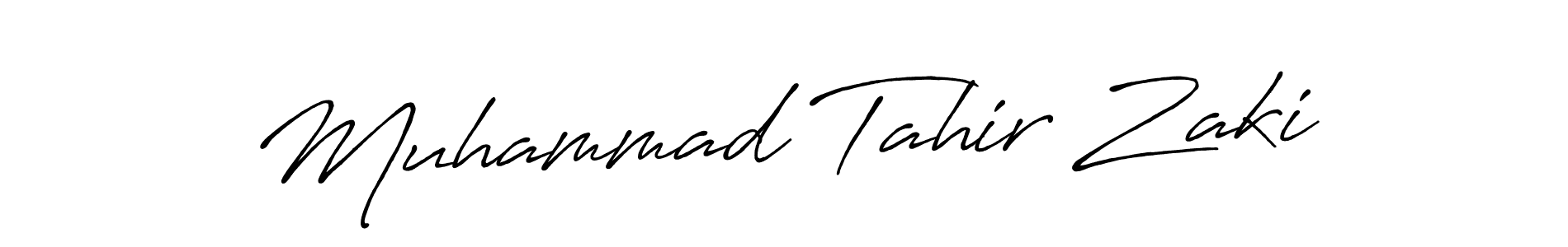 Also You can easily find your signature by using the search form. We will create Muhammad Tahir Zaki name handwritten signature images for you free of cost using Antro_Vectra_Bolder sign style. Muhammad Tahir Zaki signature style 7 images and pictures png