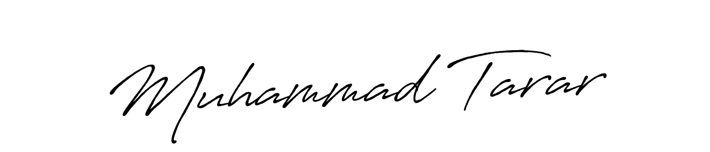 Muhammad Tarar stylish signature style. Best Handwritten Sign (Antro_Vectra_Bolder) for my name. Handwritten Signature Collection Ideas for my name Muhammad Tarar. Muhammad Tarar signature style 7 images and pictures png