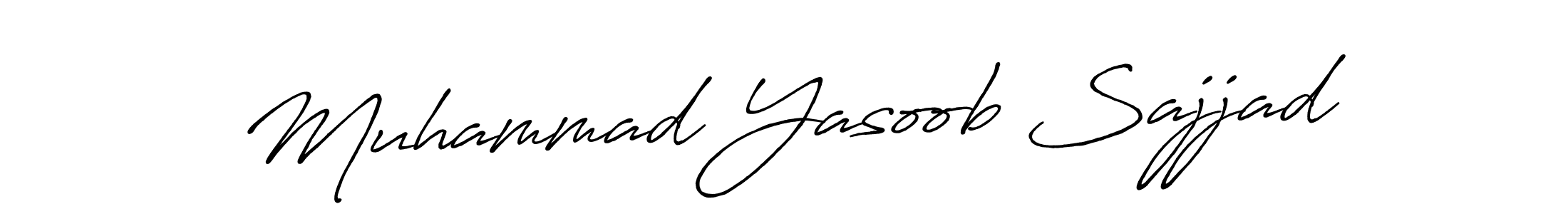 Also You can easily find your signature by using the search form. We will create Muhammad Yasoob Sajjad name handwritten signature images for you free of cost using Antro_Vectra_Bolder sign style. Muhammad Yasoob Sajjad signature style 7 images and pictures png