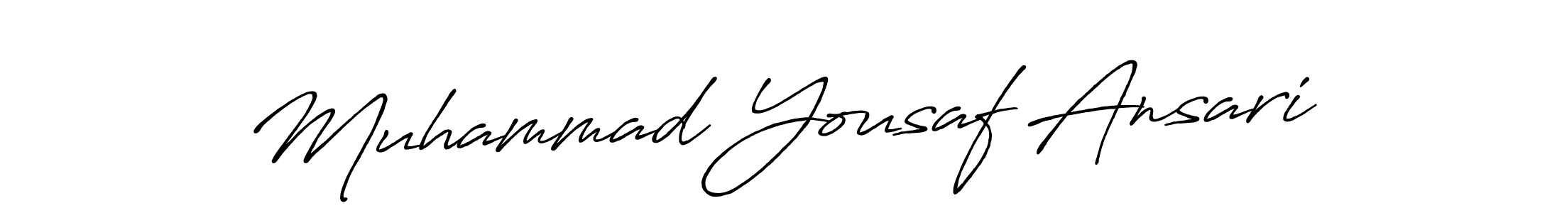 Once you've used our free online signature maker to create your best signature Antro_Vectra_Bolder style, it's time to enjoy all of the benefits that Muhammad Yousaf Ansari name signing documents. Muhammad Yousaf Ansari signature style 7 images and pictures png