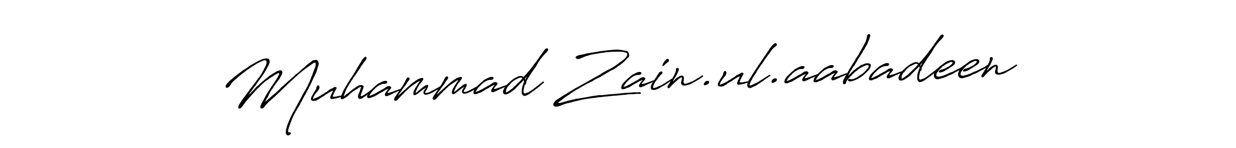 Make a beautiful signature design for name Muhammad Zain.ul.aabadeen. Use this online signature maker to create a handwritten signature for free. Muhammad Zain.ul.aabadeen signature style 7 images and pictures png