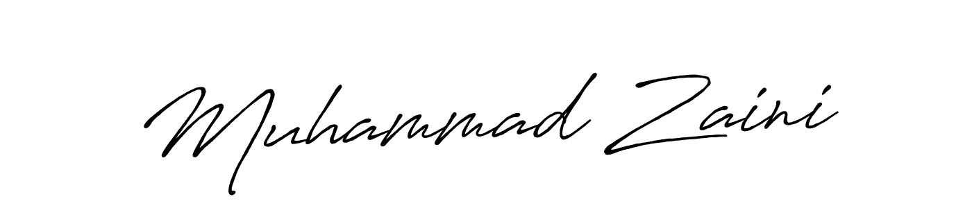 You should practise on your own different ways (Antro_Vectra_Bolder) to write your name (Muhammad Zaini) in signature. don't let someone else do it for you. Muhammad Zaini signature style 7 images and pictures png