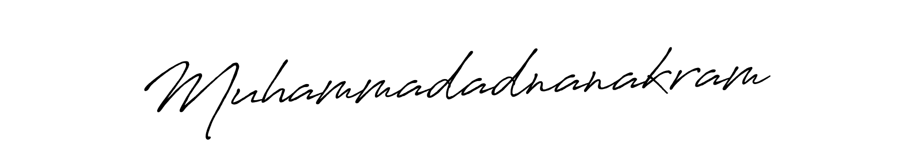 The best way (Antro_Vectra_Bolder) to make a short signature is to pick only two or three words in your name. The name Muhammadadnanakram include a total of six letters. For converting this name. Muhammadadnanakram signature style 7 images and pictures png