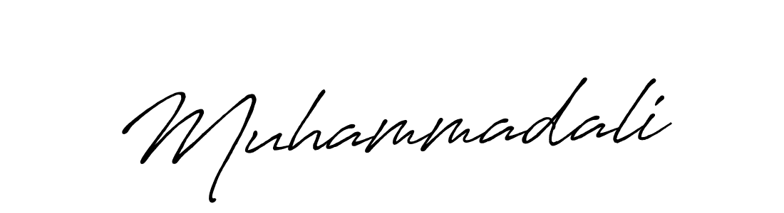 It looks lik you need a new signature style for name Muhammadali. Design unique handwritten (Antro_Vectra_Bolder) signature with our free signature maker in just a few clicks. Muhammadali signature style 7 images and pictures png