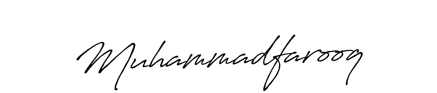 The best way (Antro_Vectra_Bolder) to make a short signature is to pick only two or three words in your name. The name Muhammadfarooq include a total of six letters. For converting this name. Muhammadfarooq signature style 7 images and pictures png