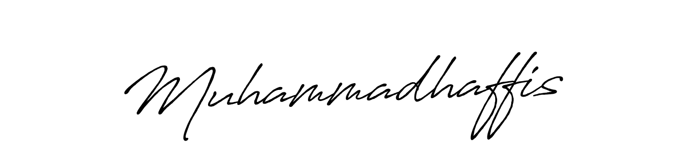 Use a signature maker to create a handwritten signature online. With this signature software, you can design (Antro_Vectra_Bolder) your own signature for name Muhammadhaffis. Muhammadhaffis signature style 7 images and pictures png