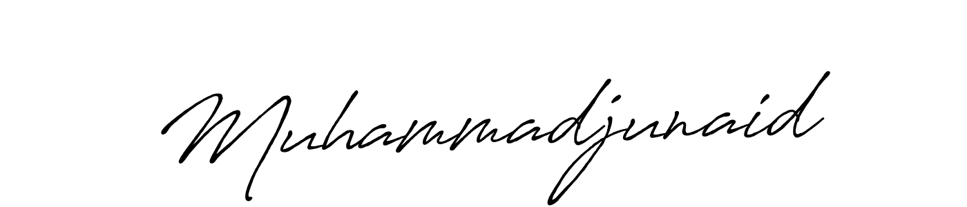 Muhammadjunaid stylish signature style. Best Handwritten Sign (Antro_Vectra_Bolder) for my name. Handwritten Signature Collection Ideas for my name Muhammadjunaid. Muhammadjunaid signature style 7 images and pictures png