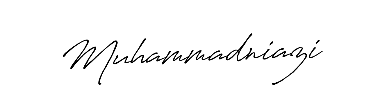 Muhammadniazi stylish signature style. Best Handwritten Sign (Antro_Vectra_Bolder) for my name. Handwritten Signature Collection Ideas for my name Muhammadniazi. Muhammadniazi signature style 7 images and pictures png
