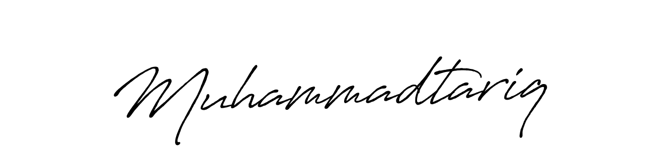Use a signature maker to create a handwritten signature online. With this signature software, you can design (Antro_Vectra_Bolder) your own signature for name Muhammadtariq. Muhammadtariq signature style 7 images and pictures png