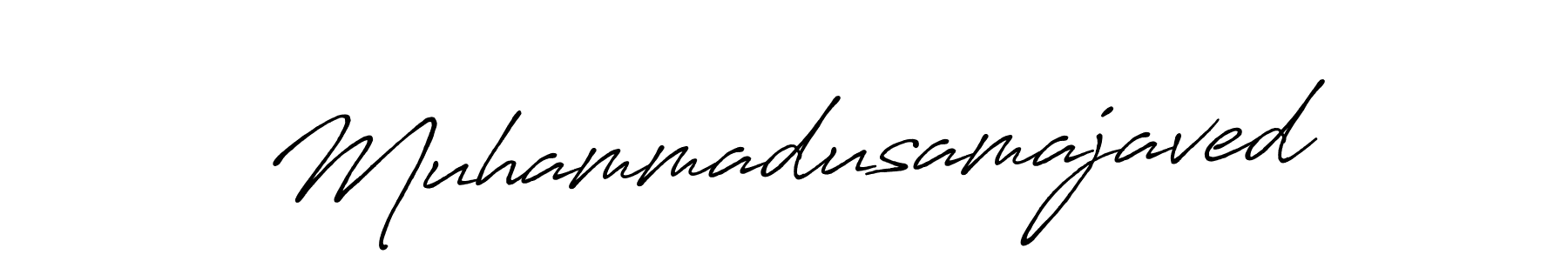 How to make Muhammadusamajaved signature? Antro_Vectra_Bolder is a professional autograph style. Create handwritten signature for Muhammadusamajaved name. Muhammadusamajaved signature style 7 images and pictures png