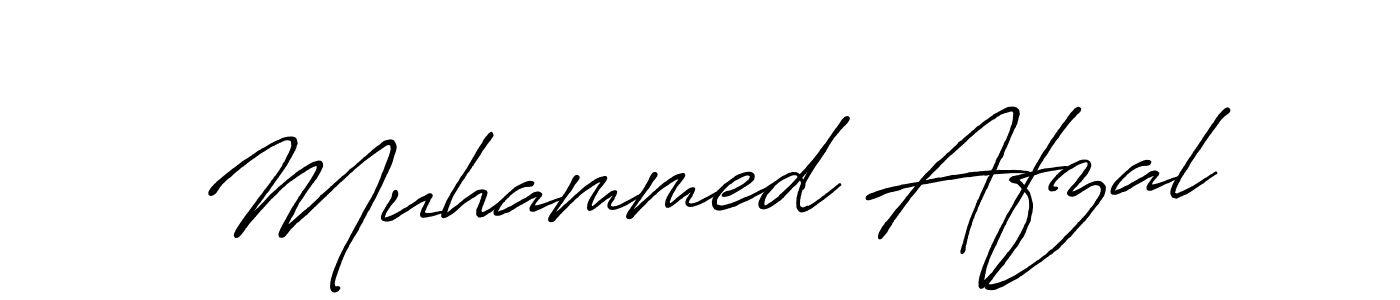 How to make Muhammed Afzal name signature. Use Antro_Vectra_Bolder style for creating short signs online. This is the latest handwritten sign. Muhammed Afzal signature style 7 images and pictures png