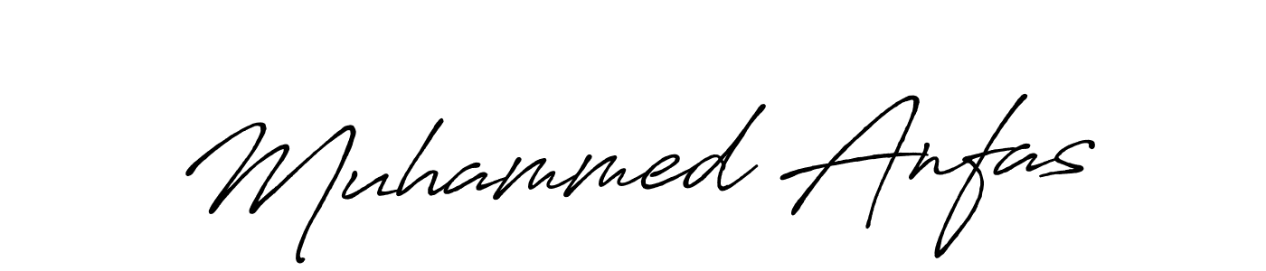 Muhammed Anfas stylish signature style. Best Handwritten Sign (Antro_Vectra_Bolder) for my name. Handwritten Signature Collection Ideas for my name Muhammed Anfas. Muhammed Anfas signature style 7 images and pictures png