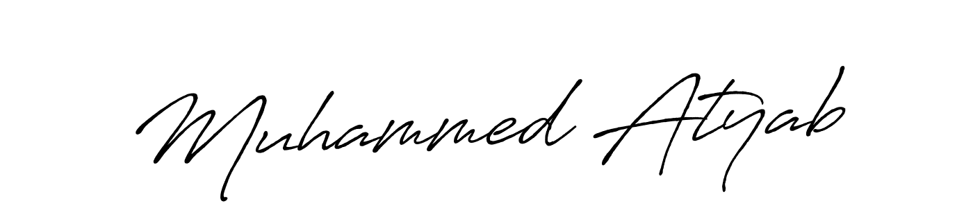 It looks lik you need a new signature style for name Muhammed Atyab. Design unique handwritten (Antro_Vectra_Bolder) signature with our free signature maker in just a few clicks. Muhammed Atyab signature style 7 images and pictures png