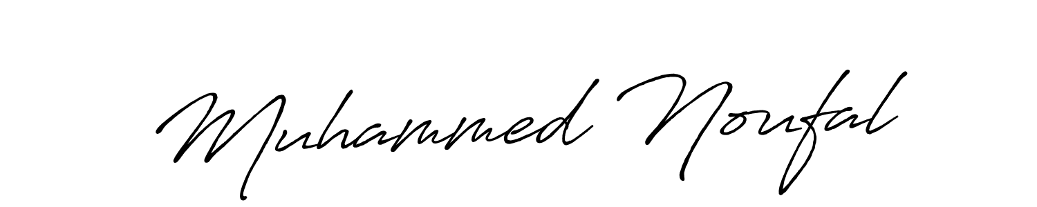 Also You can easily find your signature by using the search form. We will create Muhammed Noufal name handwritten signature images for you free of cost using Antro_Vectra_Bolder sign style. Muhammed Noufal signature style 7 images and pictures png