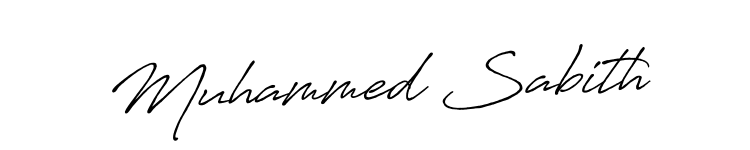 It looks lik you need a new signature style for name Muhammed Sabith. Design unique handwritten (Antro_Vectra_Bolder) signature with our free signature maker in just a few clicks. Muhammed Sabith signature style 7 images and pictures png