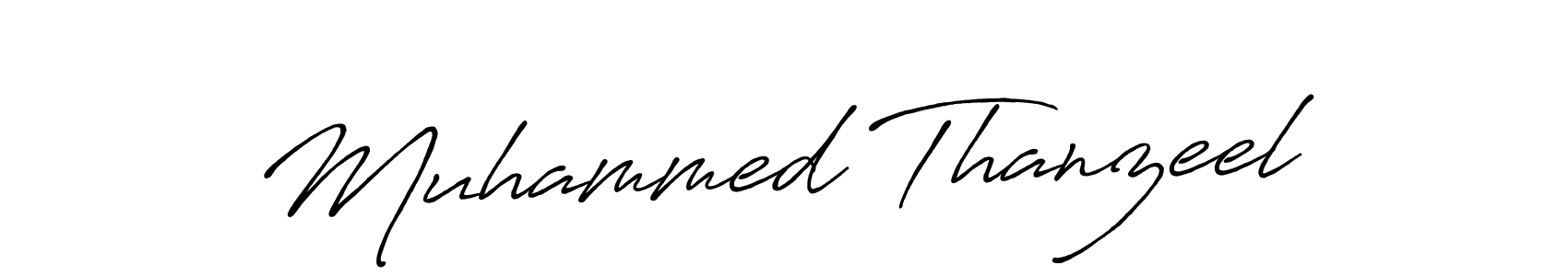 It looks lik you need a new signature style for name Muhammed Thanzeel. Design unique handwritten (Antro_Vectra_Bolder) signature with our free signature maker in just a few clicks. Muhammed Thanzeel signature style 7 images and pictures png