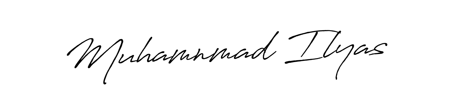Make a beautiful signature design for name Muhamnmad Ilyas. Use this online signature maker to create a handwritten signature for free. Muhamnmad Ilyas signature style 7 images and pictures png