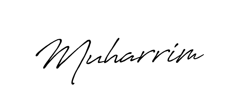 Also we have Muharrim name is the best signature style. Create professional handwritten signature collection using Antro_Vectra_Bolder autograph style. Muharrim signature style 7 images and pictures png