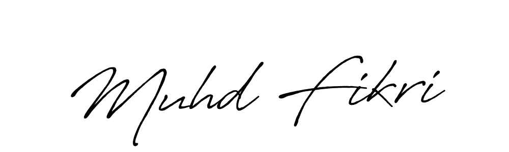 if you are searching for the best signature style for your name Muhd Fikri. so please give up your signature search. here we have designed multiple signature styles  using Antro_Vectra_Bolder. Muhd Fikri signature style 7 images and pictures png