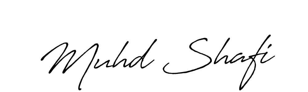 It looks lik you need a new signature style for name Muhd Shafi. Design unique handwritten (Antro_Vectra_Bolder) signature with our free signature maker in just a few clicks. Muhd Shafi signature style 7 images and pictures png