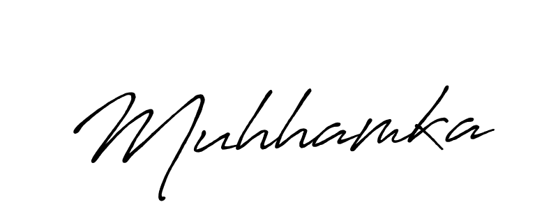 Also we have Muhhamka name is the best signature style. Create professional handwritten signature collection using Antro_Vectra_Bolder autograph style. Muhhamka signature style 7 images and pictures png