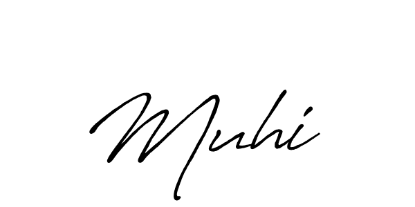 Make a beautiful signature design for name Muhič. Use this online signature maker to create a handwritten signature for free. Muhič signature style 7 images and pictures png