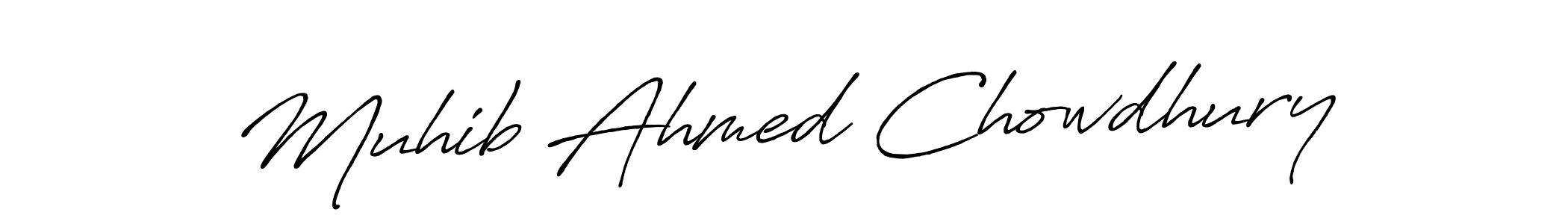 Also You can easily find your signature by using the search form. We will create Muhib Ahmed Chowdhury name handwritten signature images for you free of cost using Antro_Vectra_Bolder sign style. Muhib Ahmed Chowdhury signature style 7 images and pictures png