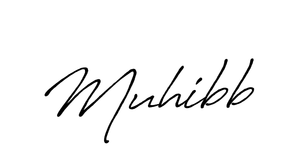 How to make Muhibb signature? Antro_Vectra_Bolder is a professional autograph style. Create handwritten signature for Muhibb name. Muhibb signature style 7 images and pictures png