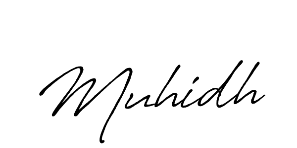 if you are searching for the best signature style for your name Muhidh. so please give up your signature search. here we have designed multiple signature styles  using Antro_Vectra_Bolder. Muhidh signature style 7 images and pictures png