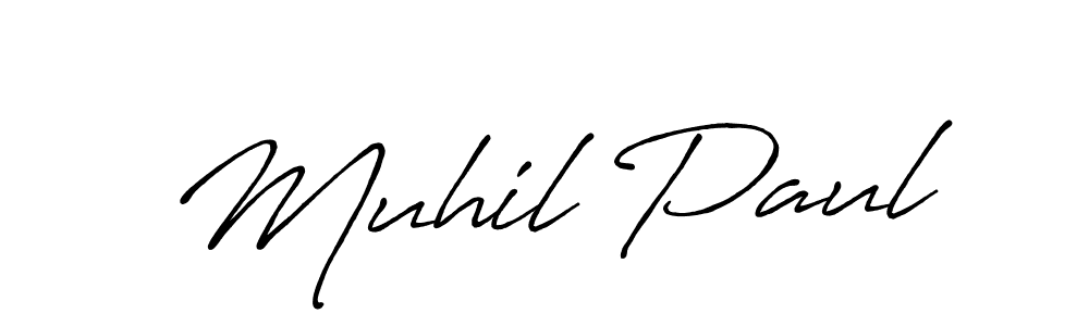 Best and Professional Signature Style for Muhil Paul. Antro_Vectra_Bolder Best Signature Style Collection. Muhil Paul signature style 7 images and pictures png