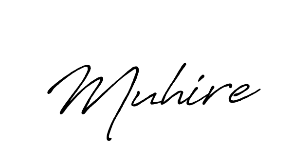 How to make Muhire signature? Antro_Vectra_Bolder is a professional autograph style. Create handwritten signature for Muhire name. Muhire signature style 7 images and pictures png