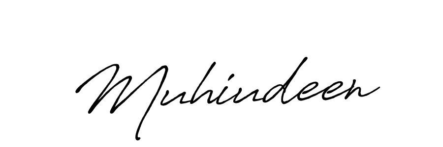 Muhiudeen stylish signature style. Best Handwritten Sign (Antro_Vectra_Bolder) for my name. Handwritten Signature Collection Ideas for my name Muhiudeen. Muhiudeen signature style 7 images and pictures png