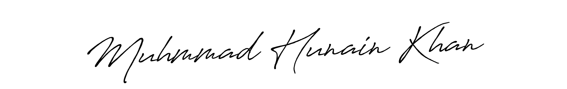 Make a beautiful signature design for name Muhmmad Hunain Khan. Use this online signature maker to create a handwritten signature for free. Muhmmad Hunain Khan signature style 7 images and pictures png