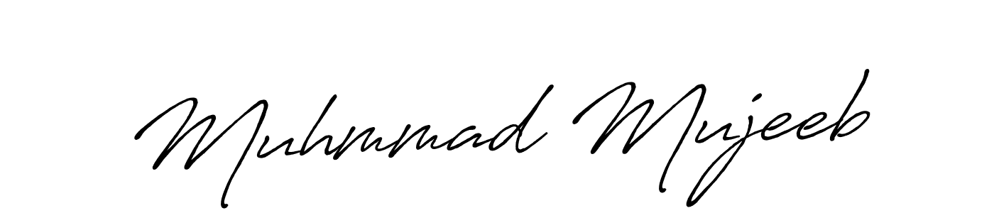 Use a signature maker to create a handwritten signature online. With this signature software, you can design (Antro_Vectra_Bolder) your own signature for name Muhmmad Mujeeb. Muhmmad Mujeeb signature style 7 images and pictures png